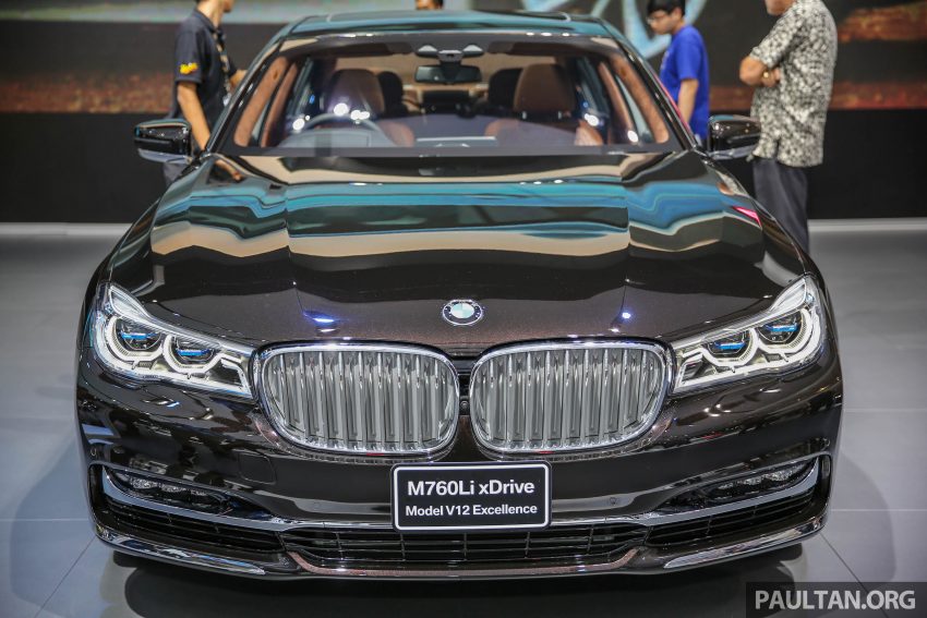 曼谷车展：BMW M760Li xDrive，超强性能的豪华旗舰。 23802