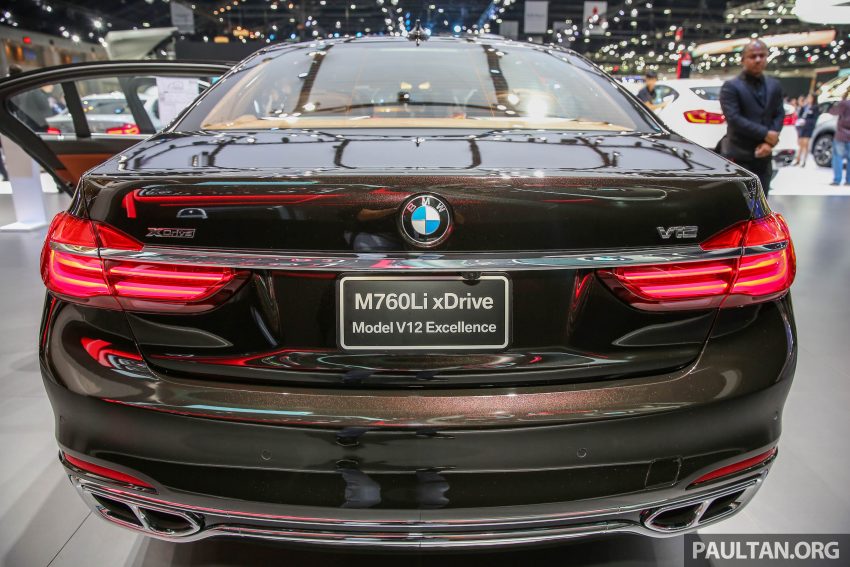 曼谷车展：BMW M760Li xDrive，超强性能的豪华旗舰。 23803