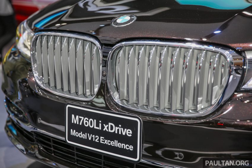 曼谷车展：BMW M760Li xDrive，超强性能的豪华旗舰。 23806