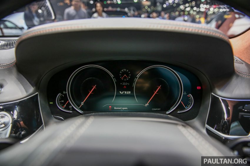 曼谷车展：BMW M760Li xDrive，超强性能的豪华旗舰。 23823