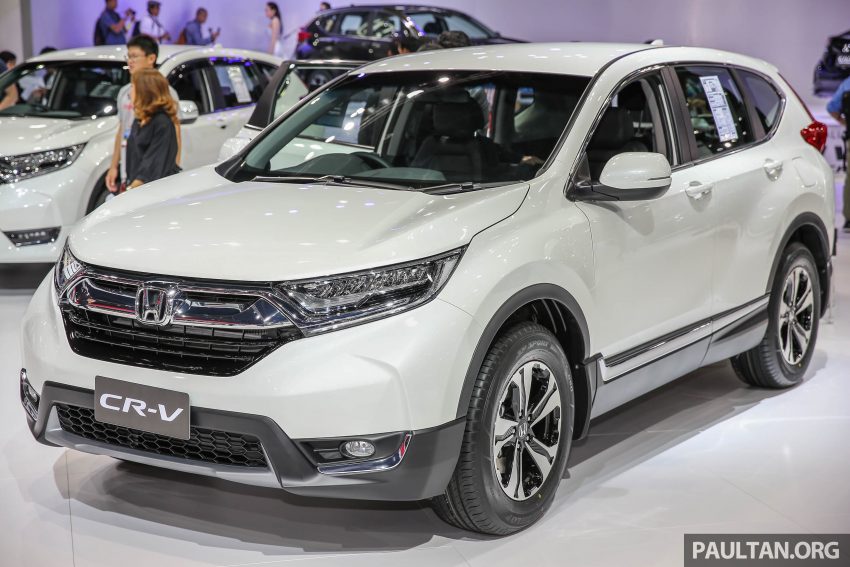 曼谷车展：全新 Honda CR-V 汽油与柴油新车实拍照！ 23476