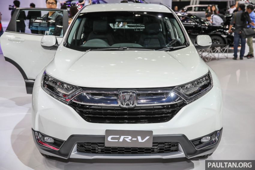 曼谷车展：全新 Honda CR-V 汽油与柴油新车实拍照！ 23478