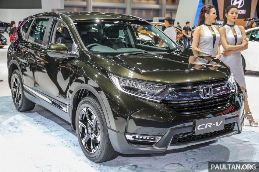 曼谷车展：全新 Honda CR-V 汽油与柴油新车实拍照！ 23420