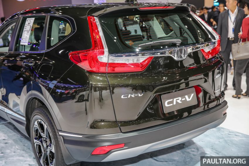 曼谷车展：全新 Honda CR-V 汽油与柴油新车实拍照！ 23436