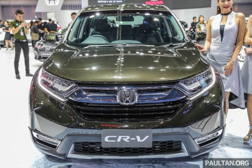曼谷车展：全新 Honda CR-V 汽油与柴油新车实拍照！ 23422