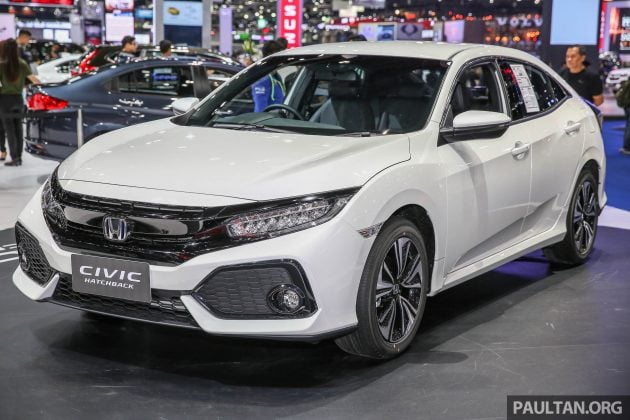 曼谷车展：Honda Civic Hatchback 泰国实车图集。