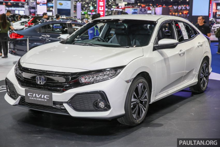 曼谷车展：Honda Civic Hatchback 泰国实车图集。 23745