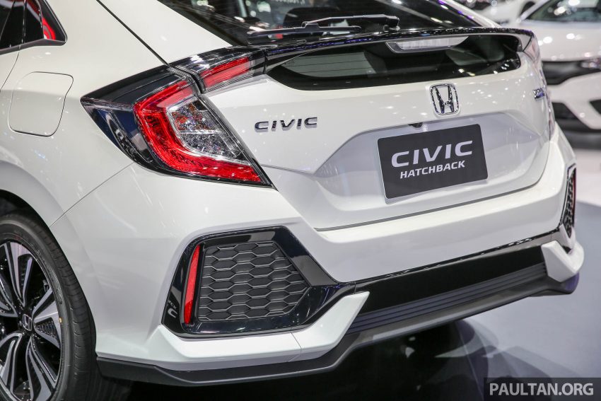 曼谷车展：Honda Civic Hatchback 泰国实车图集。 23755