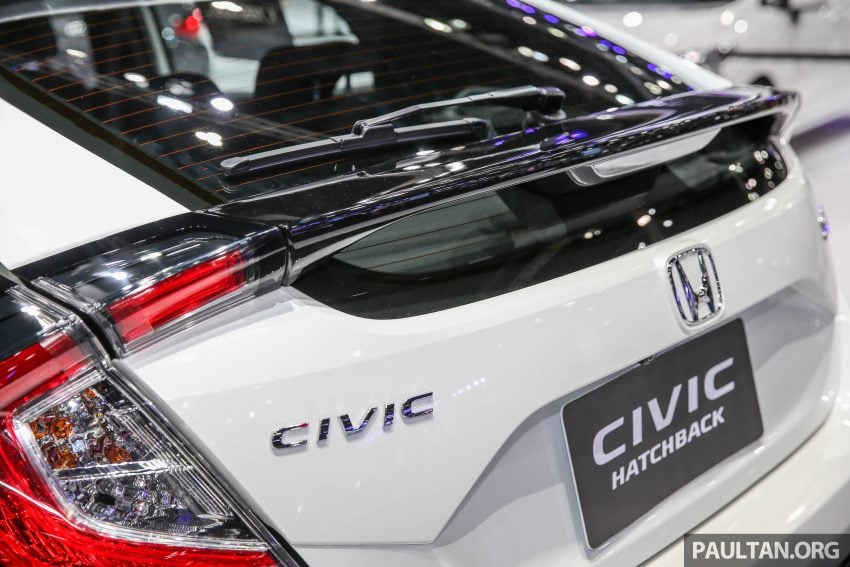 曼谷车展：Honda Civic Hatchback 泰国实车图集。 23759