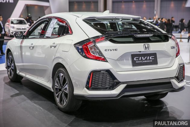 曼谷车展：Honda Civic Hatchback 泰国实车图集。