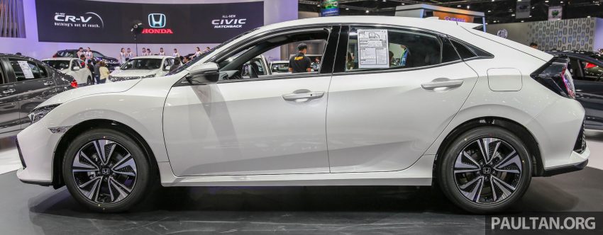 曼谷车展：Honda Civic Hatchback 泰国实车图集。 23749