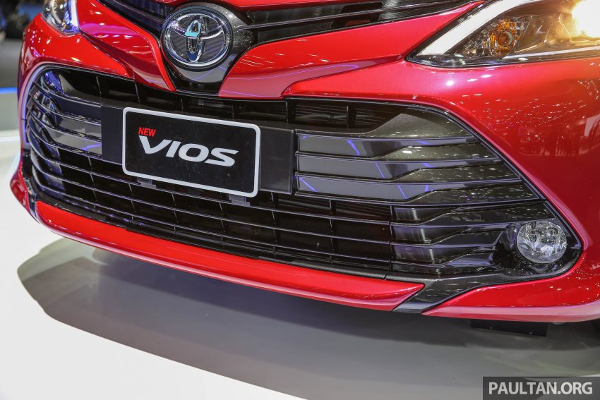 曼谷车展：泰国小改款 Toyota Vios 新车实拍照。 23547