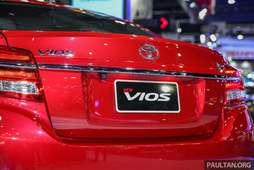 曼谷车展：泰国小改款 Toyota Vios 新车实拍照。 23555