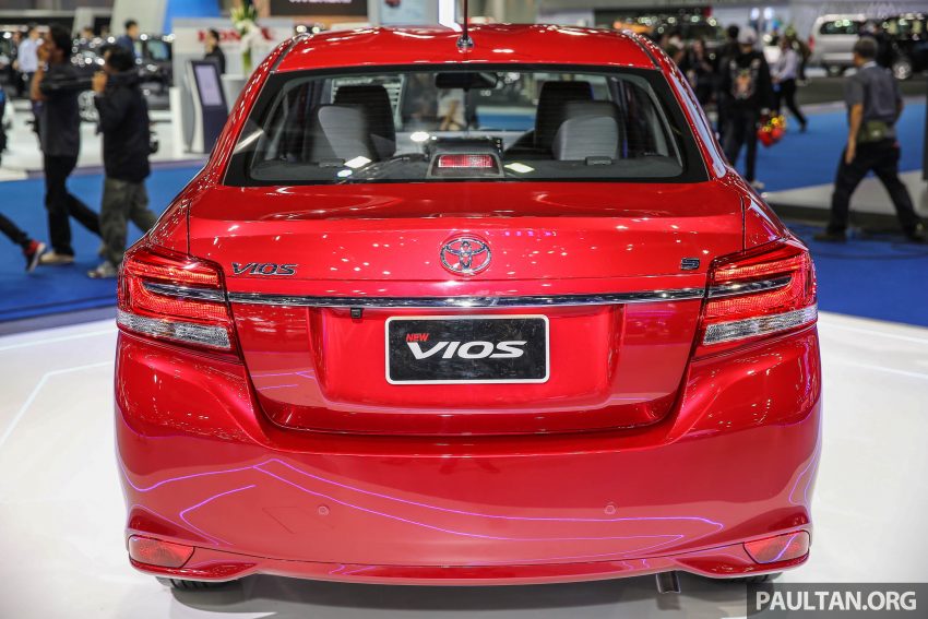 曼谷车展：泰国小改款 Toyota Vios 新车实拍照。 23541