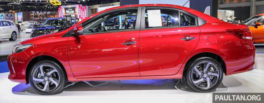 曼谷车展：泰国小改款 Toyota Vios 新车实拍照。 23542