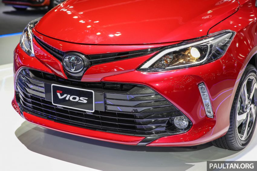 曼谷车展：泰国小改款 Toyota Vios 新车实拍照。 23543