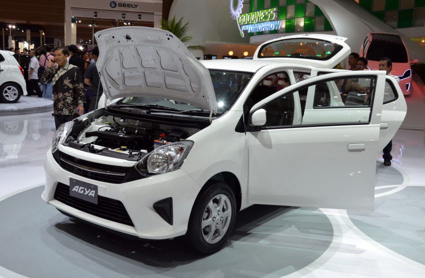 Perodua Axia的双生车型，印尼Toyota Agya将小改款。 22806