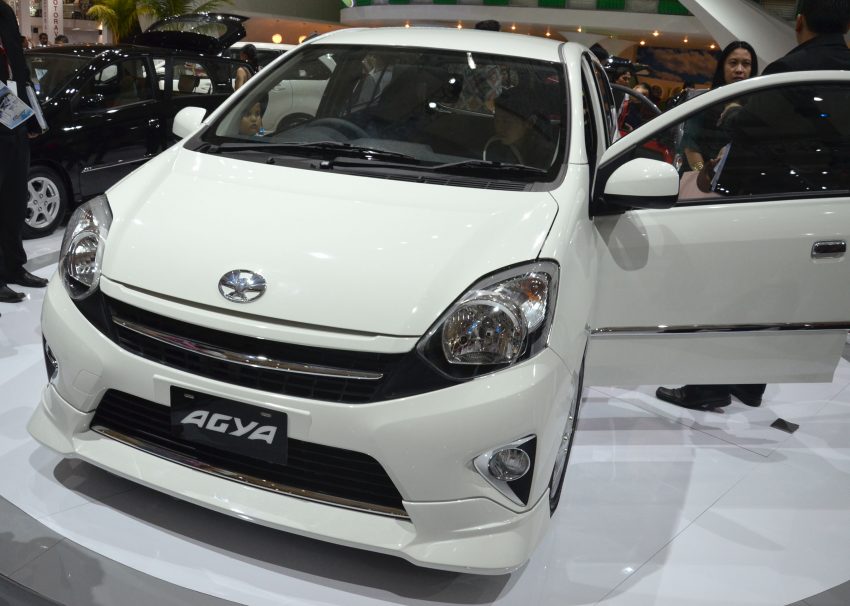 Perodua Axia的双生车型，印尼Toyota Agya将小改款。 22811