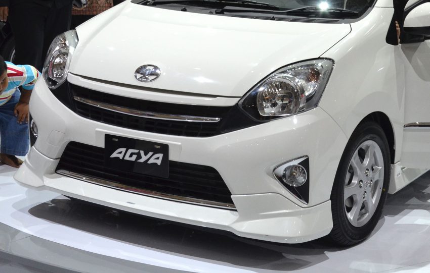 Perodua Axia的双生车型，印尼Toyota Agya将小改款。 22812