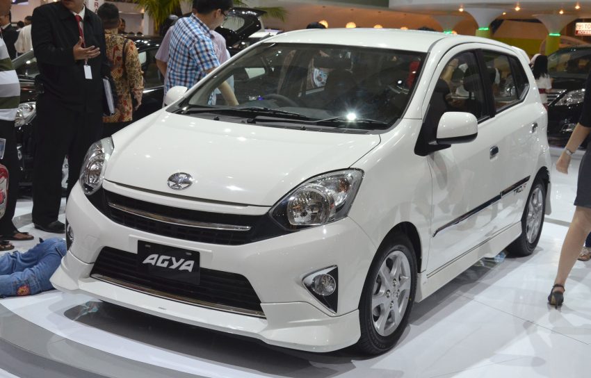Perodua Axia的双生车型，印尼Toyota Agya将小改款。 22813