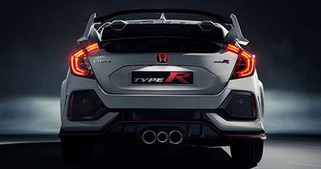 小知识：为何新的 Honda Civic Type R 有三支排气尾管？