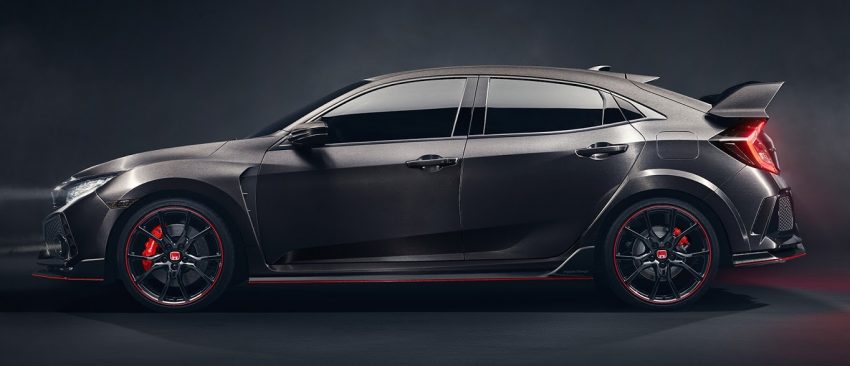 全新 Honda Civic Type R，发布前实车照网上流传。 21455
