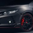 全新 Honda Civic Type R，发布前实车照网上流传。