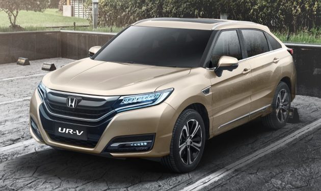 中国发布全新 Honda UR-V，定位比 CR-V 更高更大。