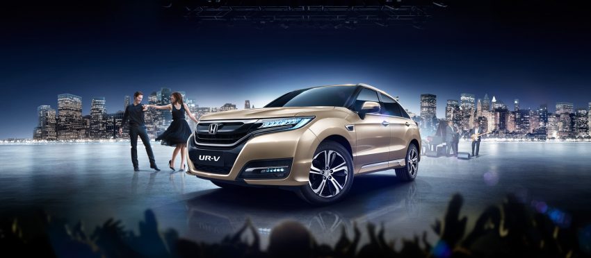中国发布全新 Honda UR-V，定位比 CR-V 更高更大。 22738