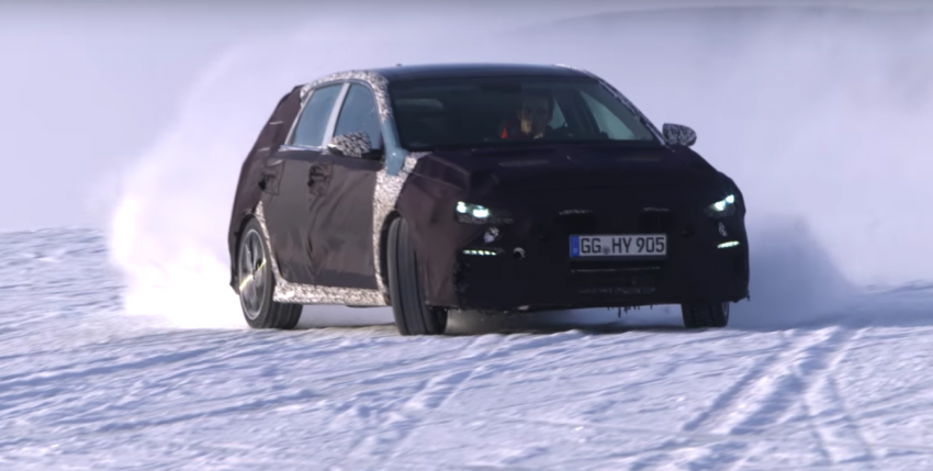 Hyunda i30 N 官方雪地测试影片，WRC车手亲自上阵。 22336