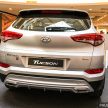 1.6升涡轮汽油引擎版 Hyundai Tucson 发布, 售价145K。