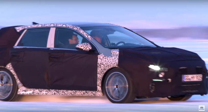 Hyunda i30 N 官方雪地测试影片，WRC车手亲自上阵。 22334