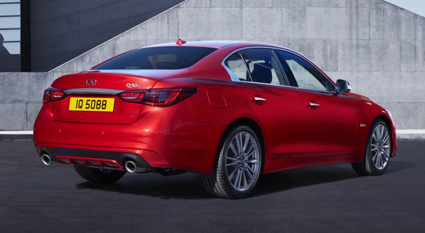 Infiniti Q50 小改款，科技面提升，车系等级精简化。 21842