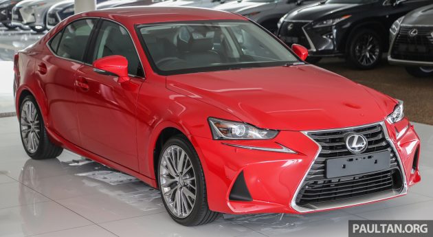 Lexus IS 小改款发布，全系配备提升，降价最高RM40k！