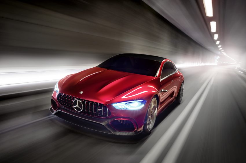 Mercedes-AMG GT 四门版概念车，零百加速不到三秒！ 21684