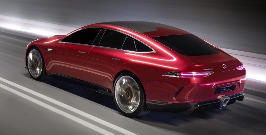 Mercedes-AMG GT 四门版概念车，零百加速不到三秒！ 21699