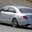 小改款 Mercedes-Benz S-Class 谍照，下个月正式发布。