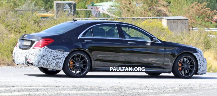 小改款 Mercedes-Benz S-Class 谍照，下个月正式发布。 22783