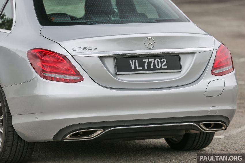 试驾：Mercedes-Benz C 350 e，迈入绿色节能新时代。 22637