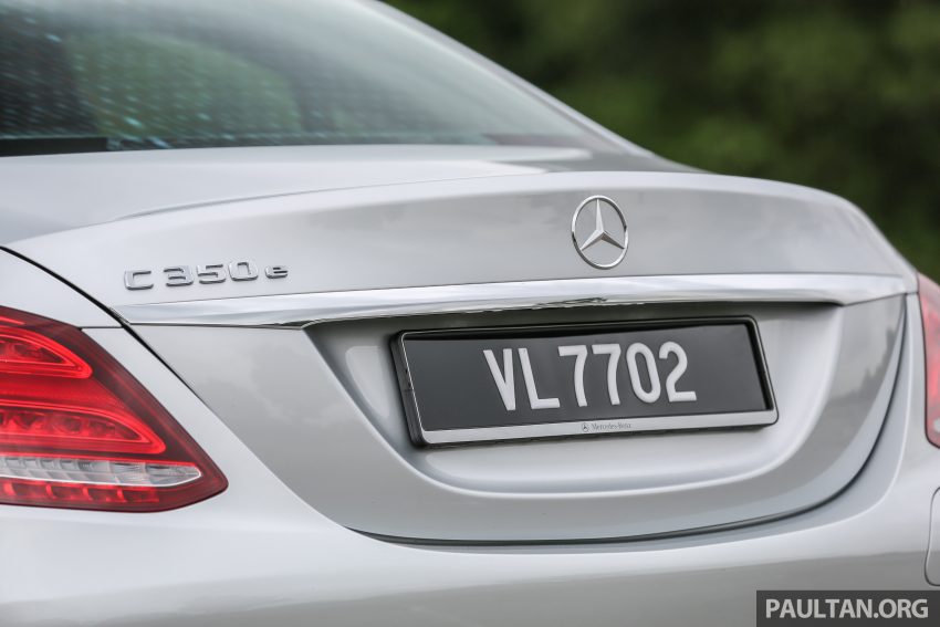 试驾：Mercedes-Benz C 350 e，迈入绿色节能新时代。 22641