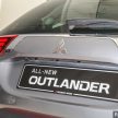 2017年式 Mitsubishi Outlander，配备小升级，RM171k。