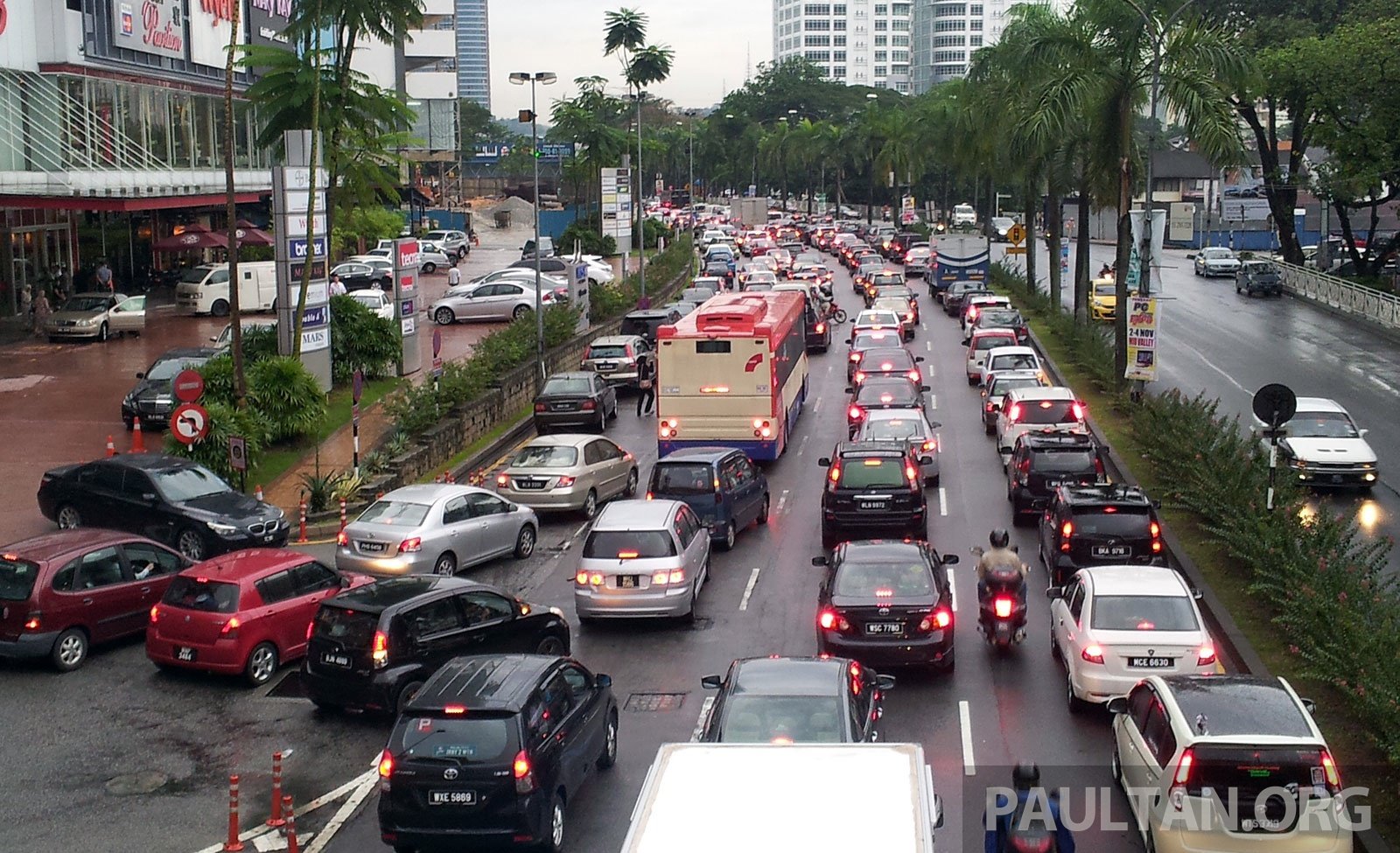 研究：吉隆坡人去年因塞车浪费75小时以及RM221的油费