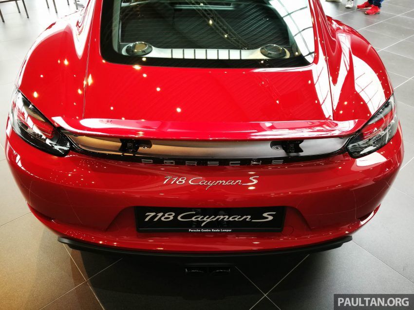 Porsche 718 Cayman 本地上市，价格从RM530k起。 22410