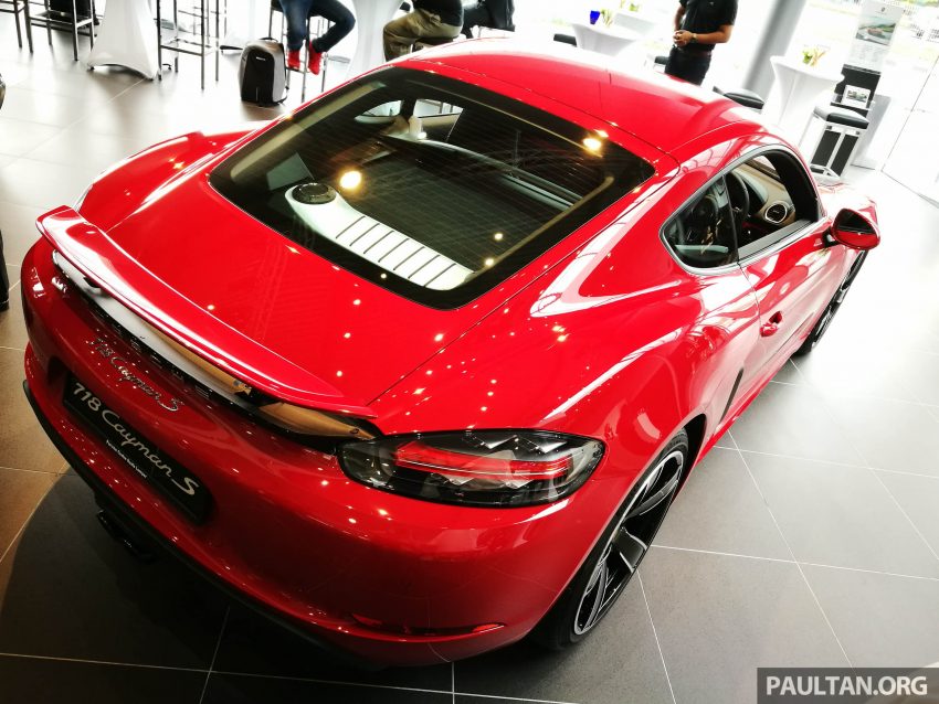 Porsche 718 Cayman 本地上市，价格从RM530k起。 22423
