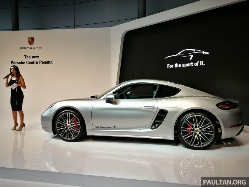Porsche 718 Cayman 本地上市，价格从RM530k起。 22388