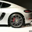 Porsche 718 Cayman 本地上市，价格从RM530k起。