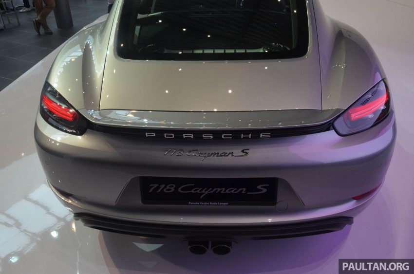Porsche 718 Cayman 本地上市，价格从RM530k起。 22443