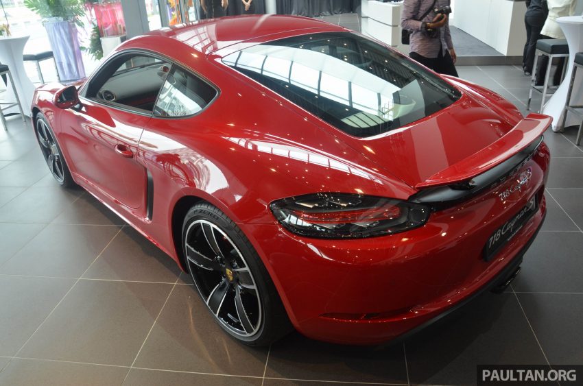 Porsche 718 Cayman 本地上市，价格从RM530k起。 22454