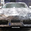 全新 Toyota Supra 测试谍照再次曝光，车头向F1看齐。