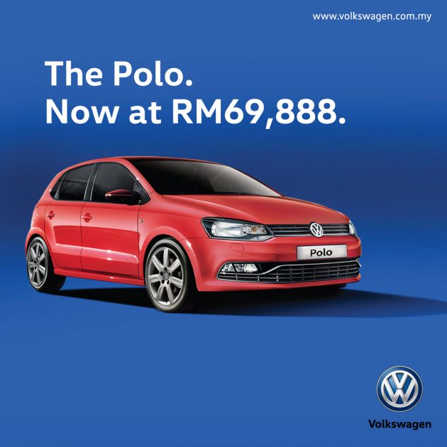 Volkswagen Polo 1.6 限时优惠价，RM70k 即可买回家。